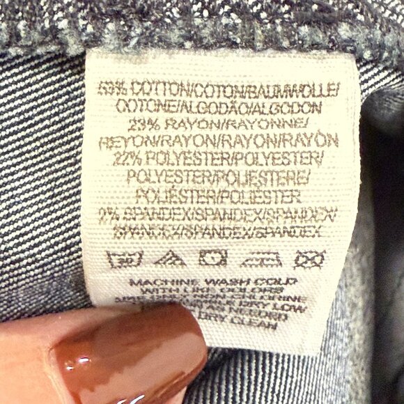 Free People Pull-On Skinny Jeans Size 29 - Picture 5 of 8